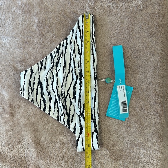 melissa Odabash bikini new, Grenada top/Bottom tiger, black and white - Picture 11 of 13